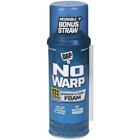 Dap No Warp 12 Oz. Window & Door Insulating Foam Sealant 7565004000